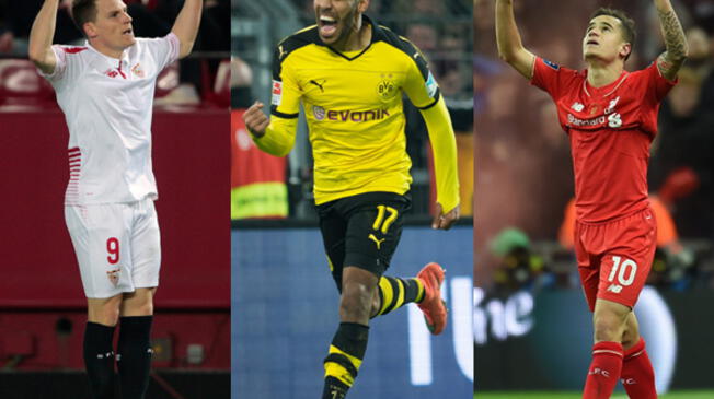 Sevilla, Borussia Dortmund y Liverpool son candidatos a la Europa League. Sevilla, Borussia Dortmund y Liverpool son candidatos a la Europa League.