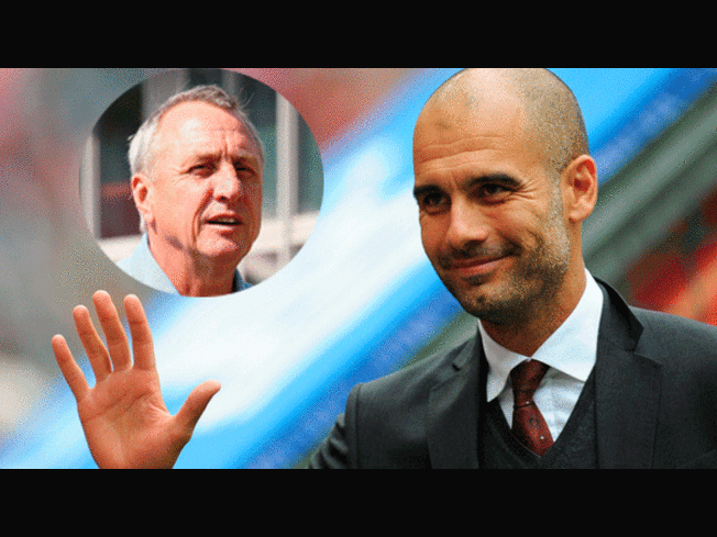 Josep Guardiola y su homenaje a Cruyff