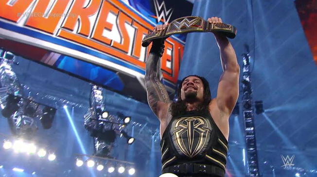 El 'samoano' acumula su tercer reinado como campeòn de la WWE.