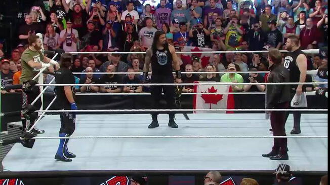 Batalla campal entre Owens, Zayn, Jericho y Styles