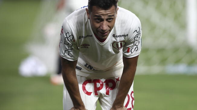 Diego Guastavino anotó el gol de la "U" ante Alianza en Matute.