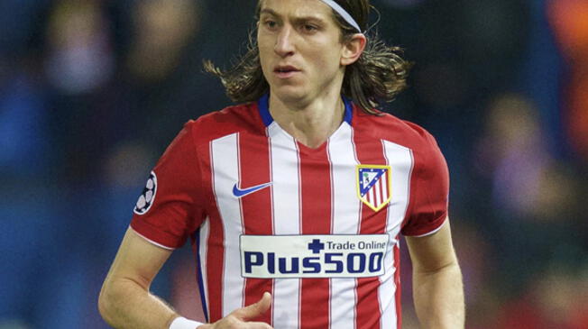 Filipe Luís juega en el Atlético de Madrid desde 2010 tras llegar procedente del Deportivo.