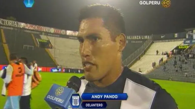 Andy Pando llegó a Alianza Lima este año procedente de La Equidad.