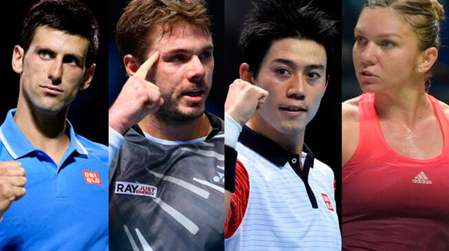 Djokovic, Wawrina, Nishikori y Halep salen a romper redes en Master 1000