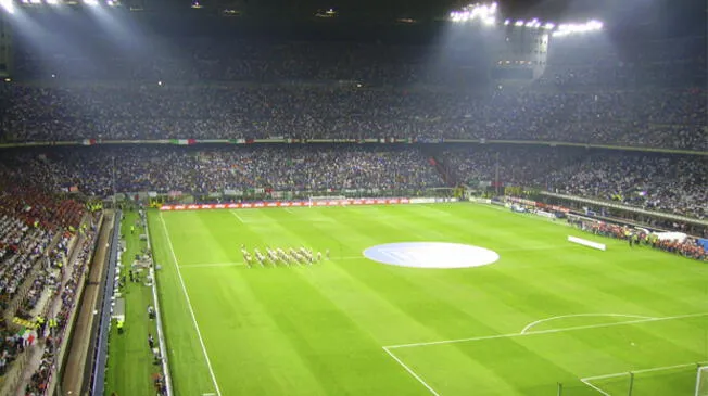 El espectacular vídeo de un drone que te muestra x dentro el San Siro, sede de la final de Champions