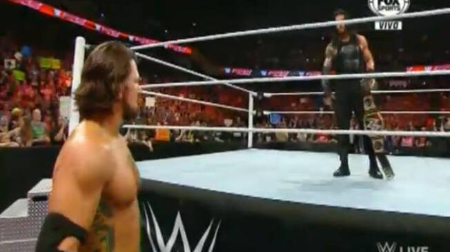 Styles es el retador al campeonato de la WWE de Roman Reigns
