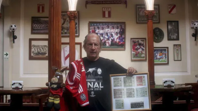 Jorge 'Chupo' Arriola: “Ver a Perú en un mundial de fútbol no tiene precio”.