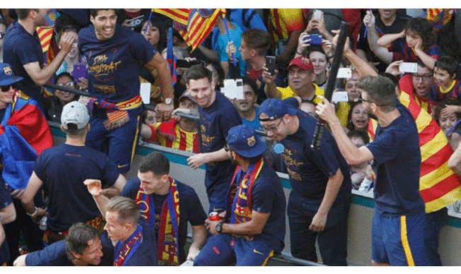Lionel Messi y su emotivo mensaje desde la ‘Rúa’ por logro de Liga BBVA