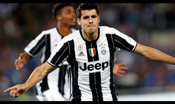 Juventus se despide de Álvaro Morata, quien tiene pie y medio en poderoso club europeo