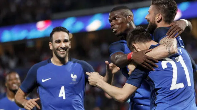 Francia goleó 3-0 a Escocia y quedó lista para la Eurocopa 2016