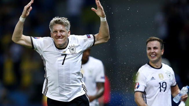 Alemania vs. Ucrania: Schweinsteiger entró y al minuto anotó