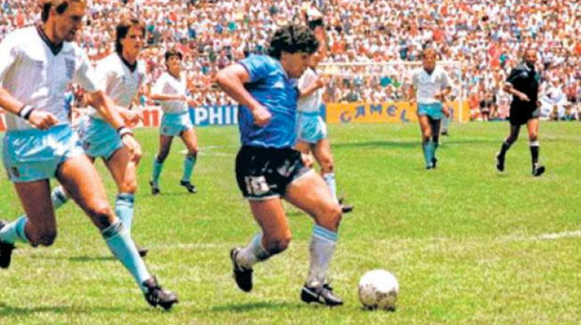 El Barrilete Cósmico, la anotación que pasó a la historia e hizo leyenda a Diego Armando Maradona en México ‘86