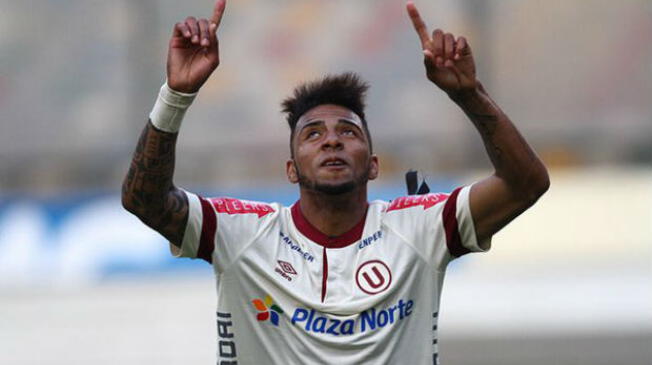 Universitario: Alexi Gómez quiere celebrar su primer triunfo ante Alianza Lima.