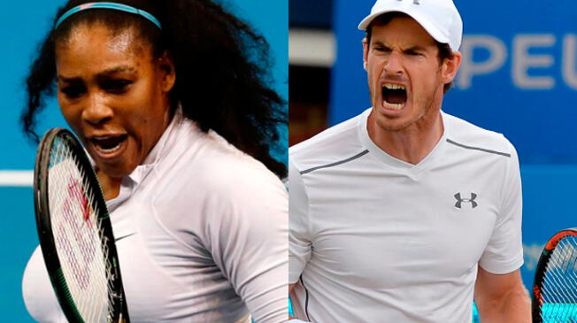 Serena Williams y Andy Murray, las figuras del DÍA 2 del Grand Slam