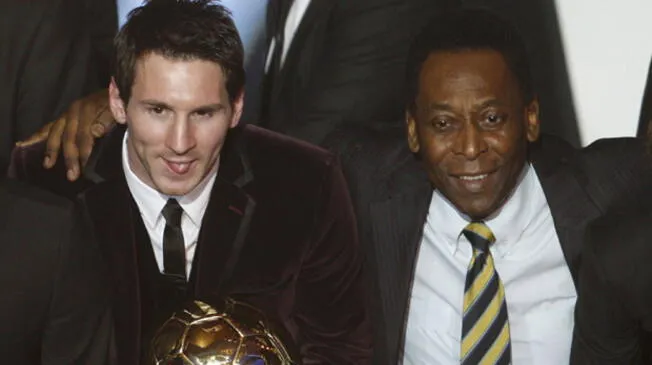 Pelé espera que la decisión de Lionel Messi sea definitiva. 