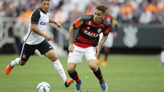 Con Paolo Guerrero, Flamengo cayó 4-0 ante Corinthians por Brasileirao