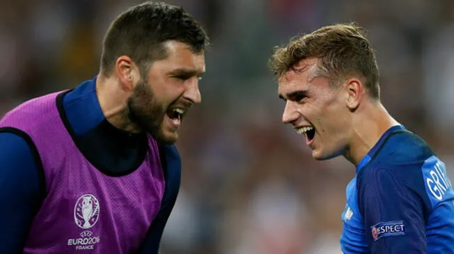 Griezmann y Ginac soltaron algunas 'palabras' en español Griezmann y Ginac soltaron algunas 'palabras' en español