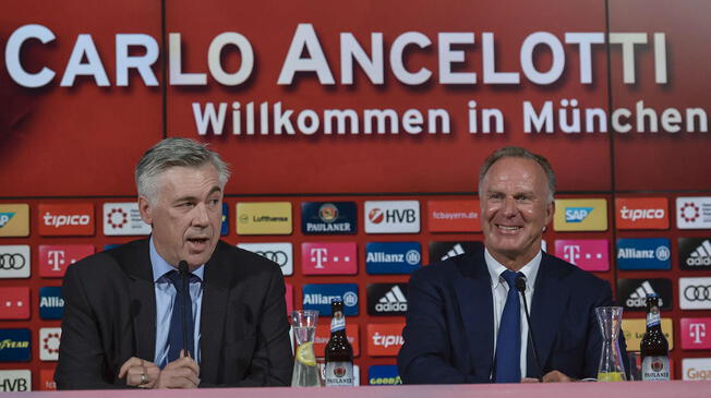 Bayern Munich: Carlo Ancelotti fue presentado como nuevo técnico 'Bávaro'.