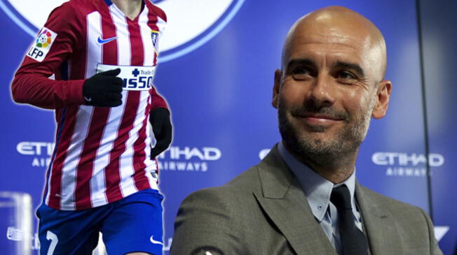 Pep Guardiola quiere a este jugador del Atlético a sus órdenes en el Manchester City.