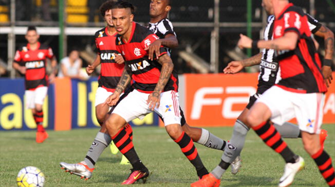 Con gol de Paolo Guerrero, Flamengo empató 3-3 ante Botafogo por Brasileirao