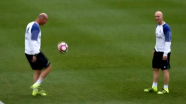 Real Madrid: la magia de Zidane sigue intacta y lo demuestra en cada entrenamiento.