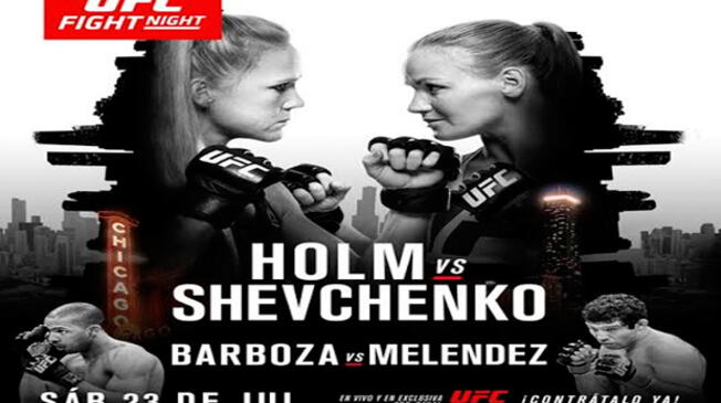 Valentina Shevchenko vs. Holly Hölm, pelea central en UFC Fight Night on Fox 20