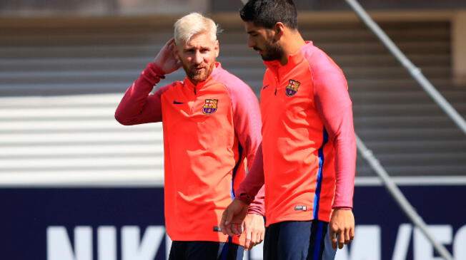 Lionel Messi y la ‘huacha’ que le hizo a Luis Suárez durante los entrenamientos 