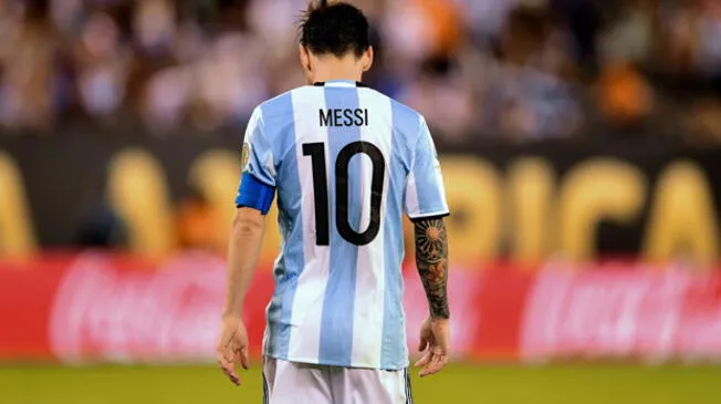 Lionel Messi se retiró tras perder la final de la Copa América Centenario. 
