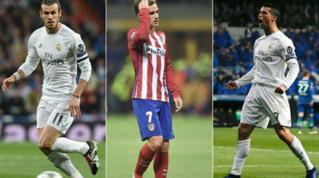 Cristiano, Bale o Griezmann: ¿Quién debería ser el mejor jugador de Europa?