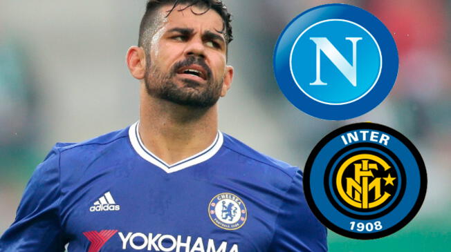 Chelsea pone en venta a Diego Costa: Inter o Napoli los clubes que se aproximan para tener al delantero