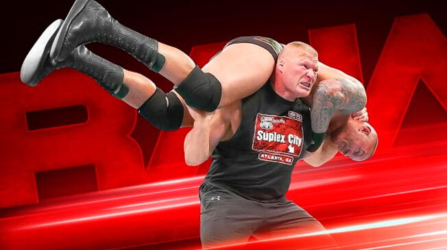 WWE Raw EN VIVO ONLINE: Brock Lesnar vs. Randy Orton calienta la noche  días de SummerSlam