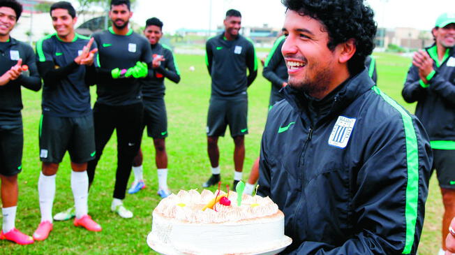 Alianza Lima: así celebró Reimond Manco su cumpleaños número 26.