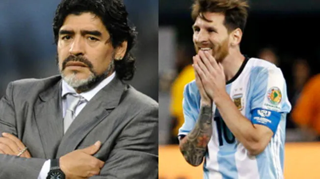 Diego Armando Maradona no suelta a Messi y volvió a criticar al 10 del Barcelona
