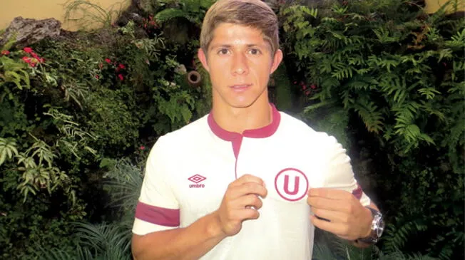 Cris Martínez jugó en Universitario a préstamo de San Luis de Quillota.
