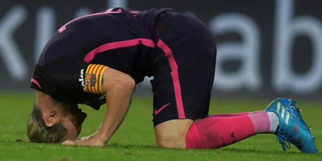  Lionel Messi terminó golpeado en Barcelona y es preocupa a toda Argentina