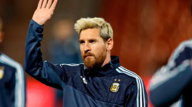 Lionel Messi confesó la decisión por la que se pintó el cabello de rubio