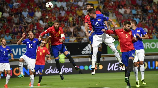 España: revive la aplastante victoria por 8-0 sobre Liechtenstein | VIDEO.
