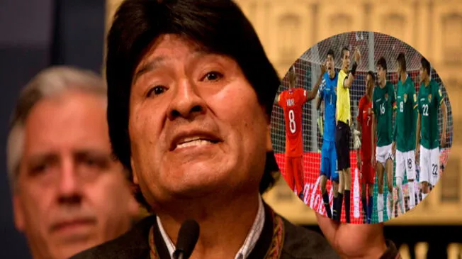 Evo Morales exige castigo a Chile por cánticos e insultos contra Bolivia