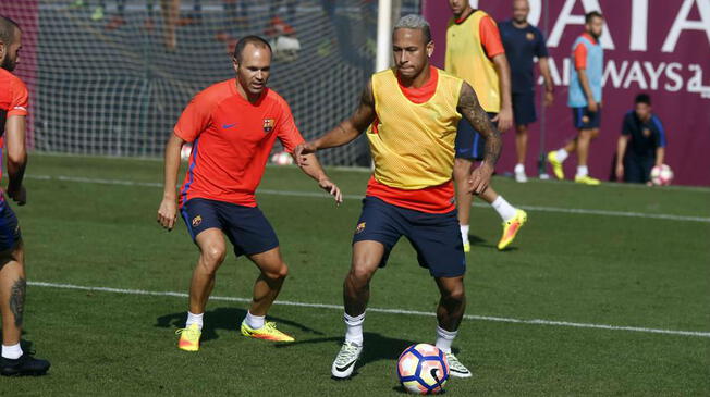 Barcelona: Neymar se integró a las prácticas tras 111 días y será titular ante Alavés.