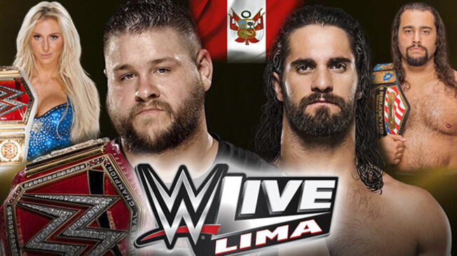Charlotte, Kevin Owens, Seth Rollins y Rusev lucharán en Lima
