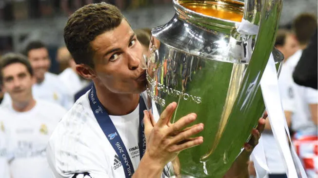 Cristiano Ronaldo celebrando la obtención de la 'Undécima' Champions.