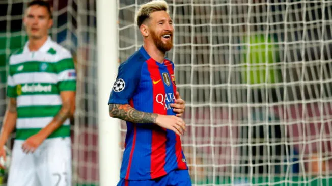 Lionel Messi fue figura en la goleada del Barcelona sobre el Celtic en el inicio de la fase de grupos de la Champions League.