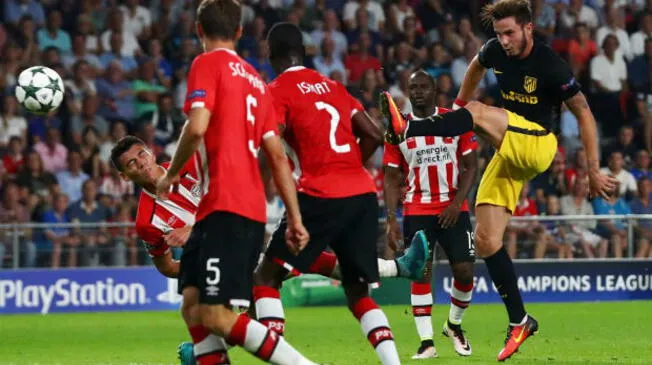 Atlético Madrid: revive el triunfo colchonero sobre el PSV por Champions League | VIDEO.