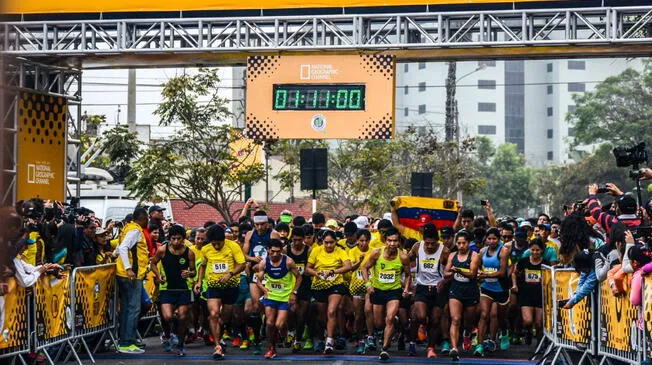 Perú Runners: Nat Geo 8K congregó a más de 4 mil atletas.