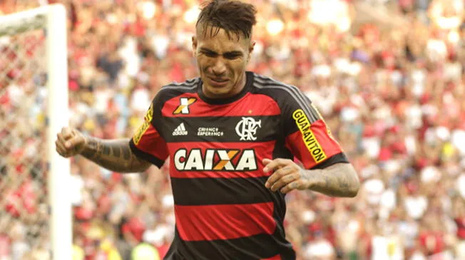 Paolo Guerrero no disputó los últimos cuatro partidos del Flamengo. 