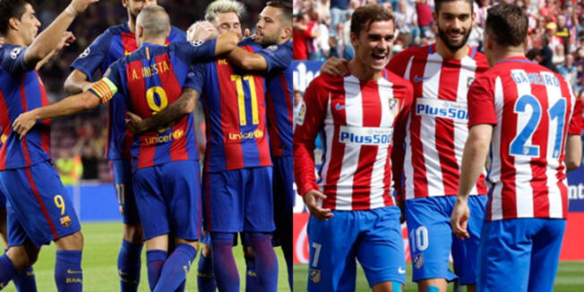 VER Barcelona vs. Atlético de Madrid EN VIVO ONLINE TV: partido por fecha 5 de Liga Santander | Guía de canales
