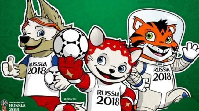 Un lobo, un gato y un tigre, las tres opciones para ser la mascota oficial de la Copa del Mundo
