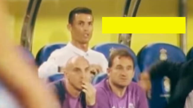 Real Madrid tuvo un momento tenso al momento del cambio de Cristiano Ronaldo, quien se fue echando chispas por no haber jugado los 90 minutos.