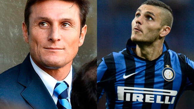 Mauro Icardi publicó en su biografía un incidente con los tifosi del Inter de Milán y el excapitán del equipo Javier Zanetti advirtió que tomará cartas en el asunto.