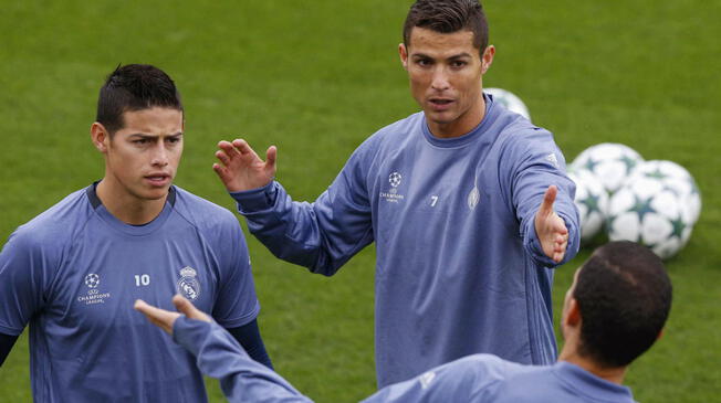 Real Madrid: ¿Por qué discutieron Cristiano Ronaldo y James Rodríguez?